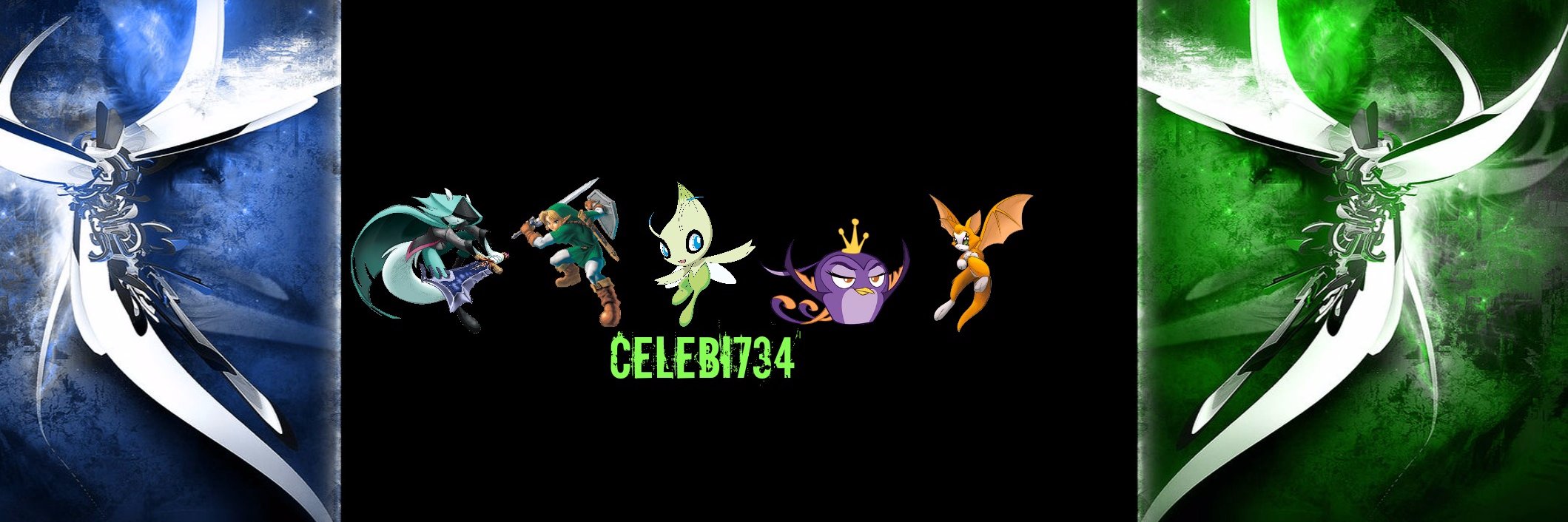 Celebi734's profile banner image