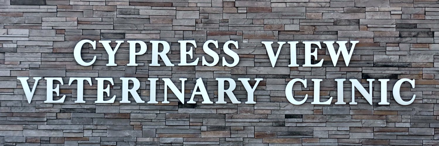 Cypress View Vet banner