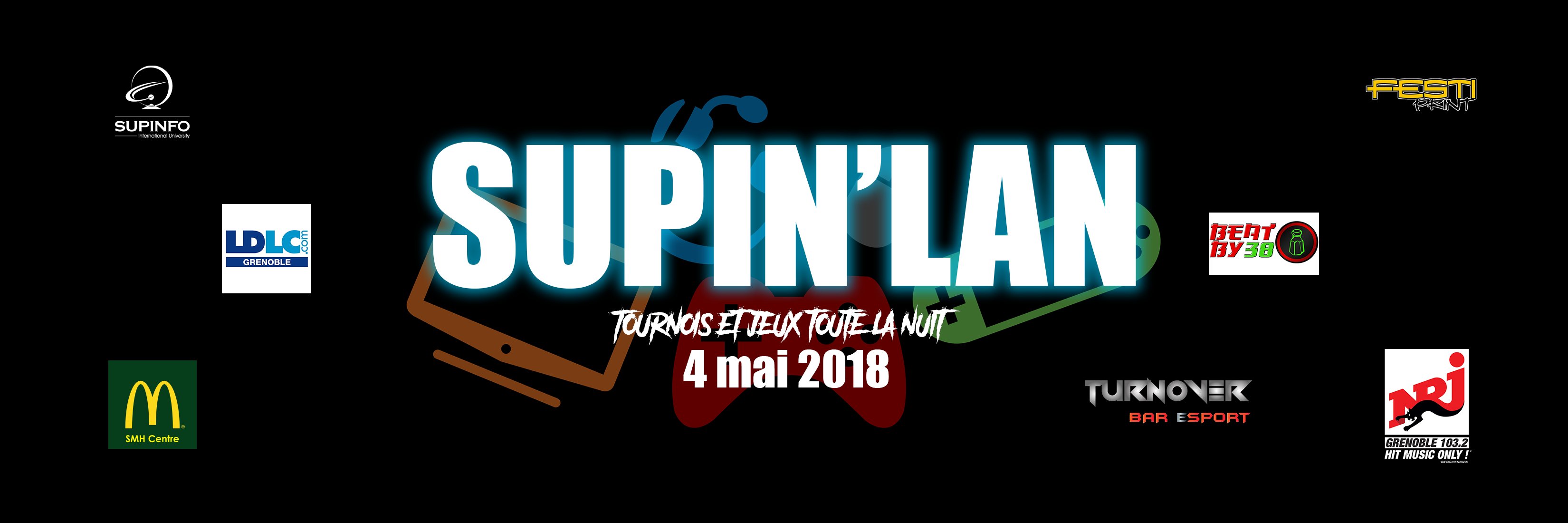 SUPIN'LAN banner