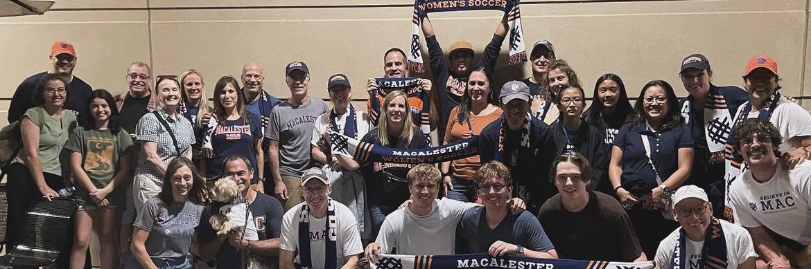 Macalester Women's Soccer banner