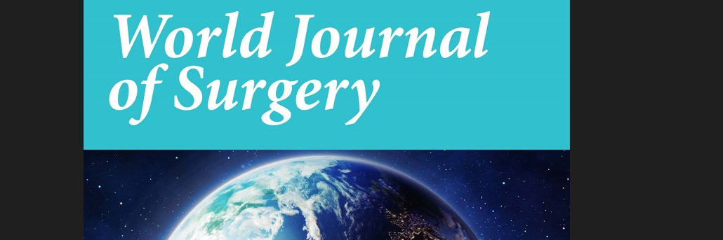 World Journal of Surgery's banner