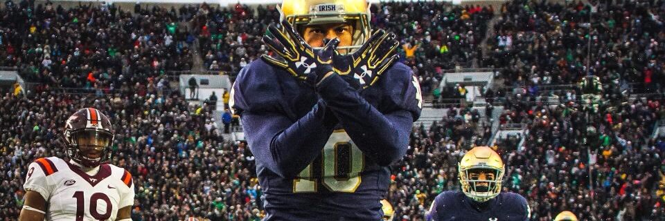 Notre Dame Walk Ons banner