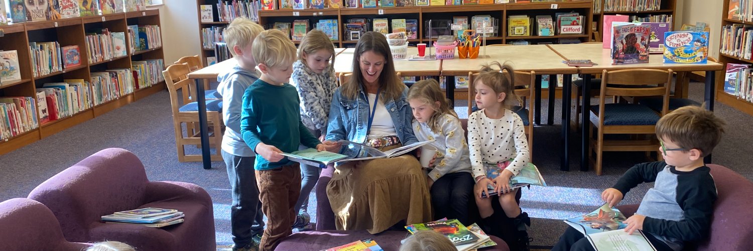 Lake George Elementary Library banner