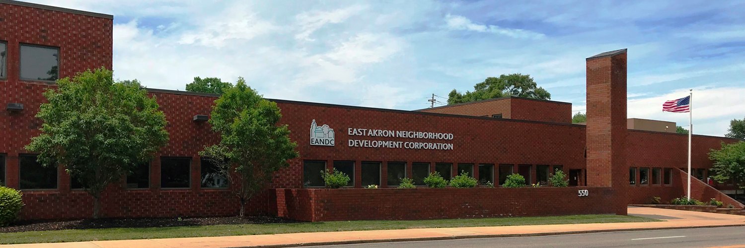 East Akron Neighborhood Development Corporation banner