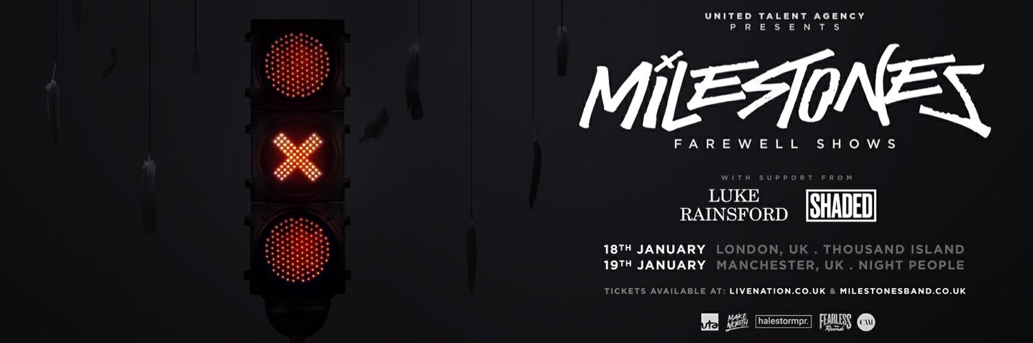 ❌ Milestones ❌ banner