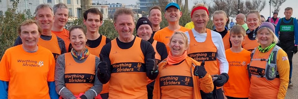 Worthing Striders banner
