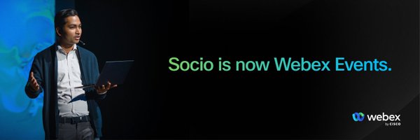 Webex Events (formerly Socio) Profile Banner
