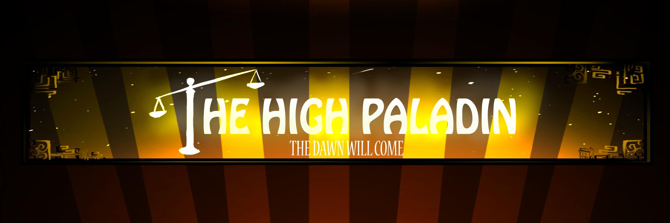 TheHighPaladin's profile banner image