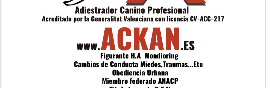 Adiestrador Canino banner