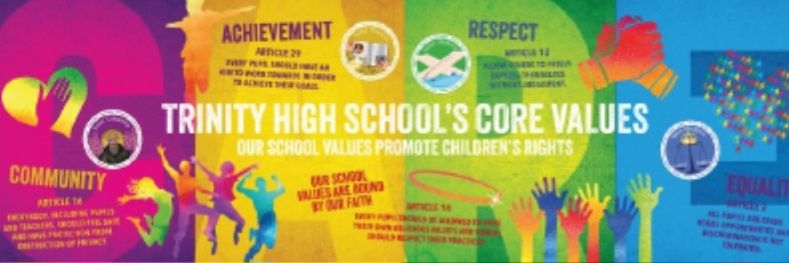 Trinity HS Renfrew banner