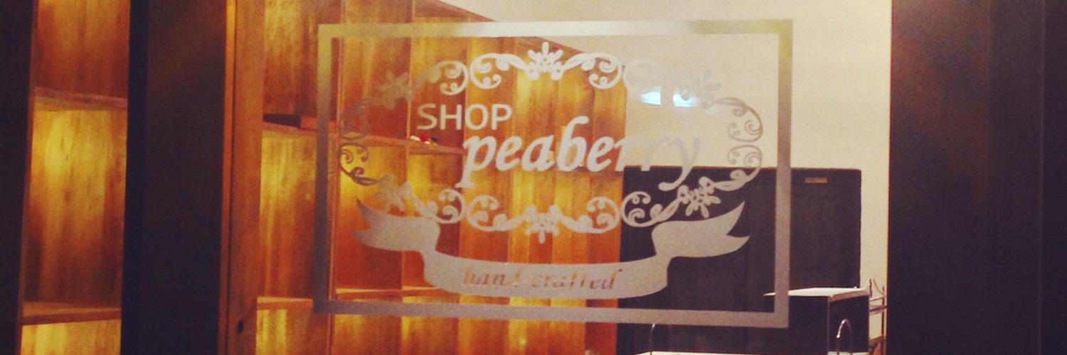 SHOPpeaberry banner