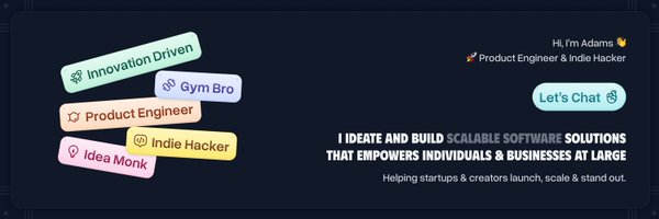 GeekyAdams Profile Banner