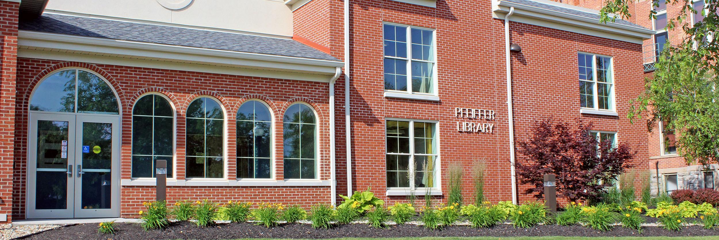 PfeifferLibrary's profile banner image