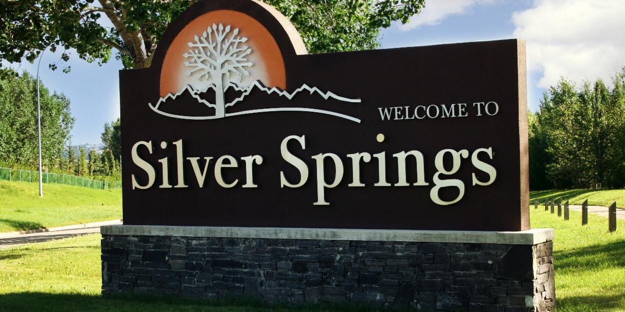 Silver Springs Community Association banner