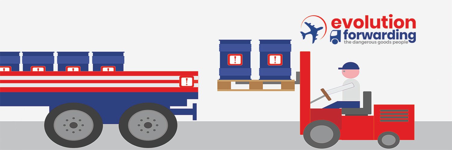 Evolution Forwarding - The Dangerous Goods People banner
