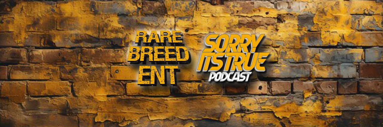 SORRY ITS TRUE / RBE banner