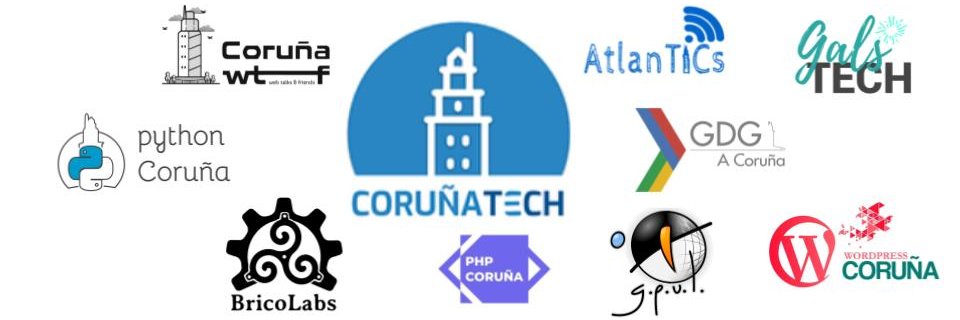 CoruñaTech banner