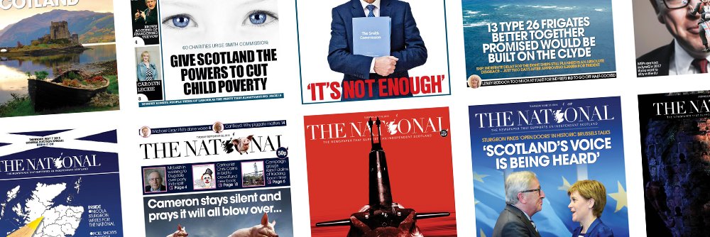 The National's banner