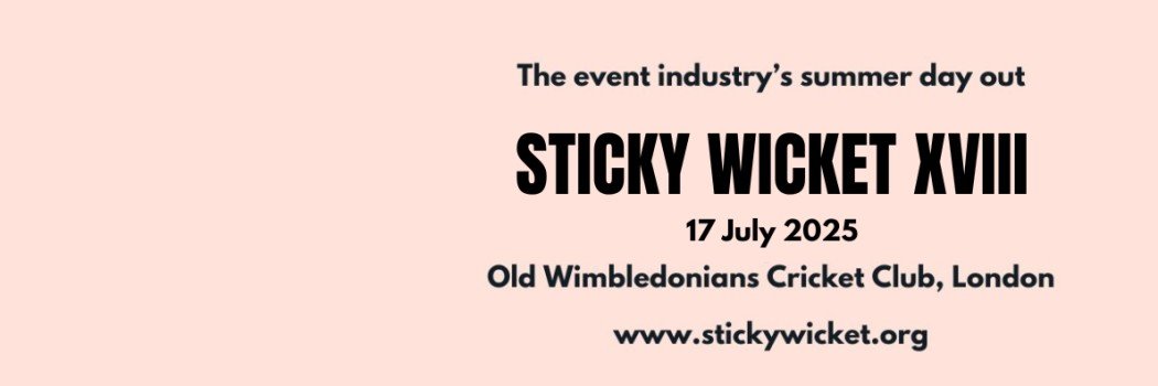 Sticky Wicket 2025 banner