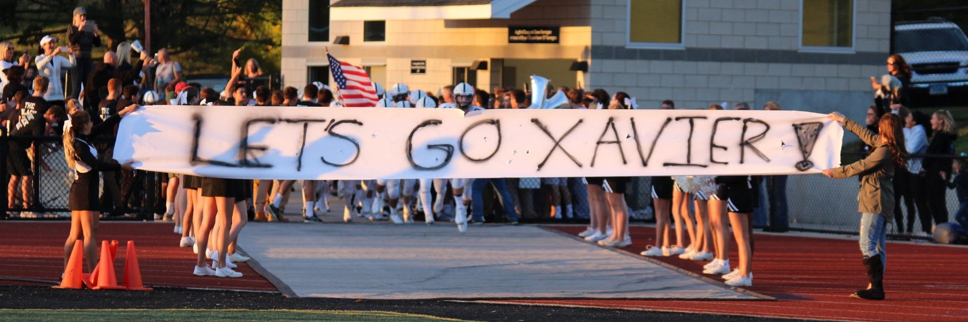 Xavier Football banner