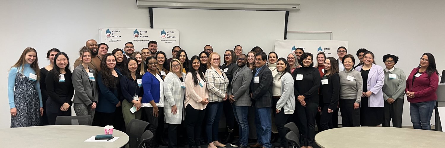 Cities for Action banner