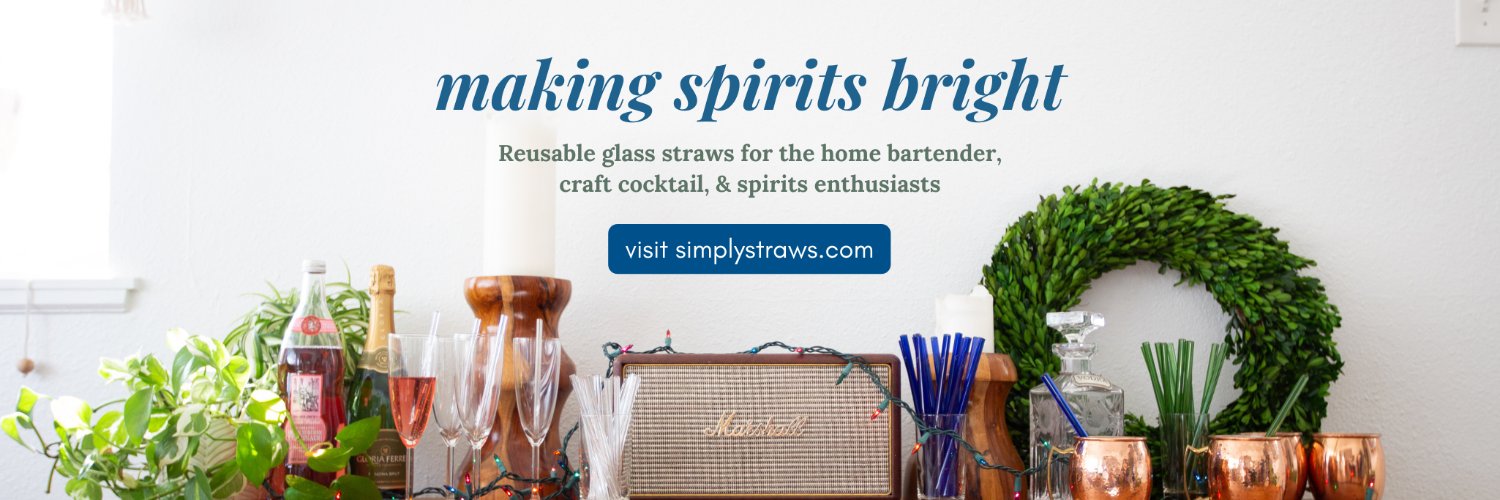 Simply Straws banner