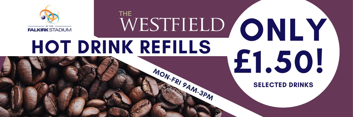 The Falkirk Stadium banner