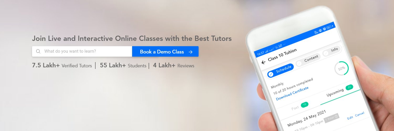 UrbanProApp's profile banner image