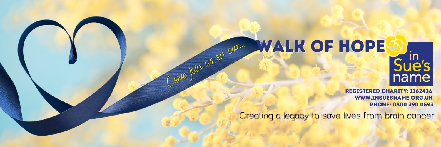 In Sue's Name banner