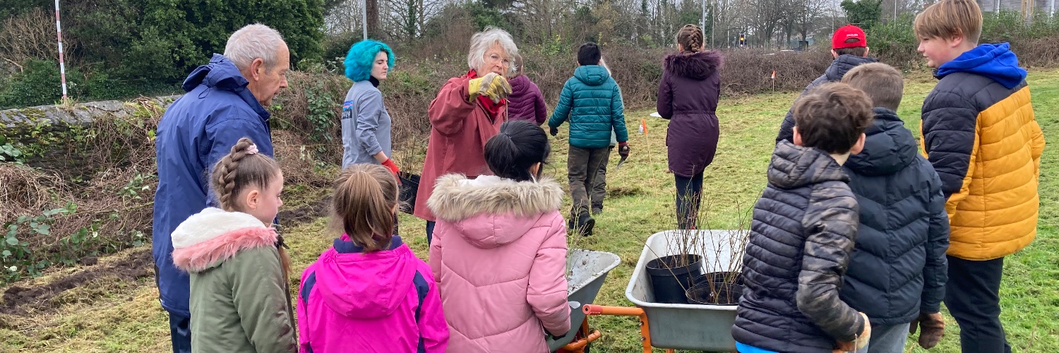Paradise Road Field banner