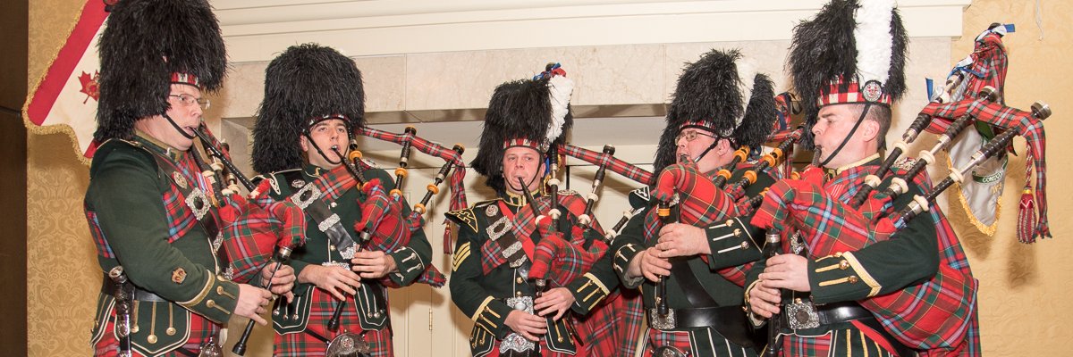 St. Andrew's Society of Toronto banner