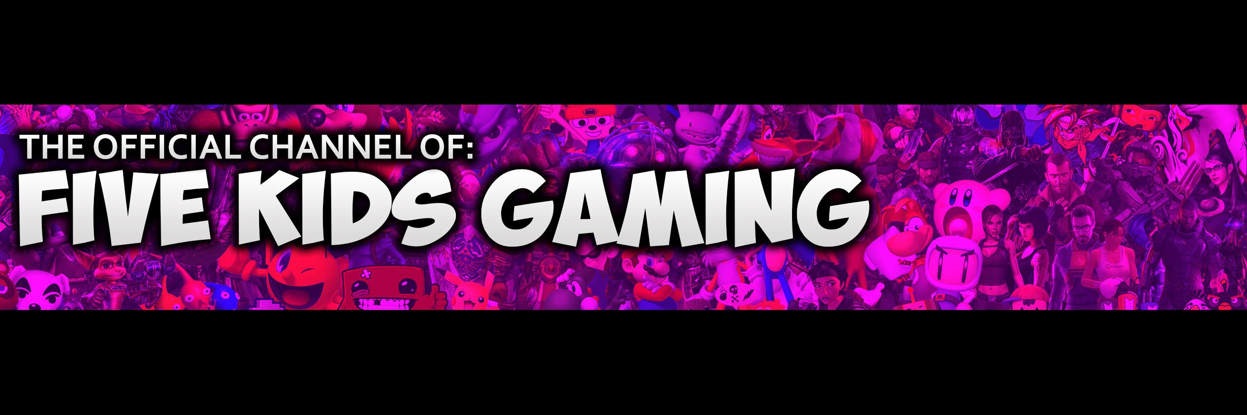 Five Kids Gaming banner