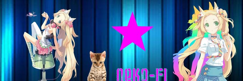 Twitter banner for @neko_fi