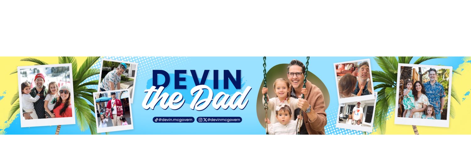 Devin the Dad banner