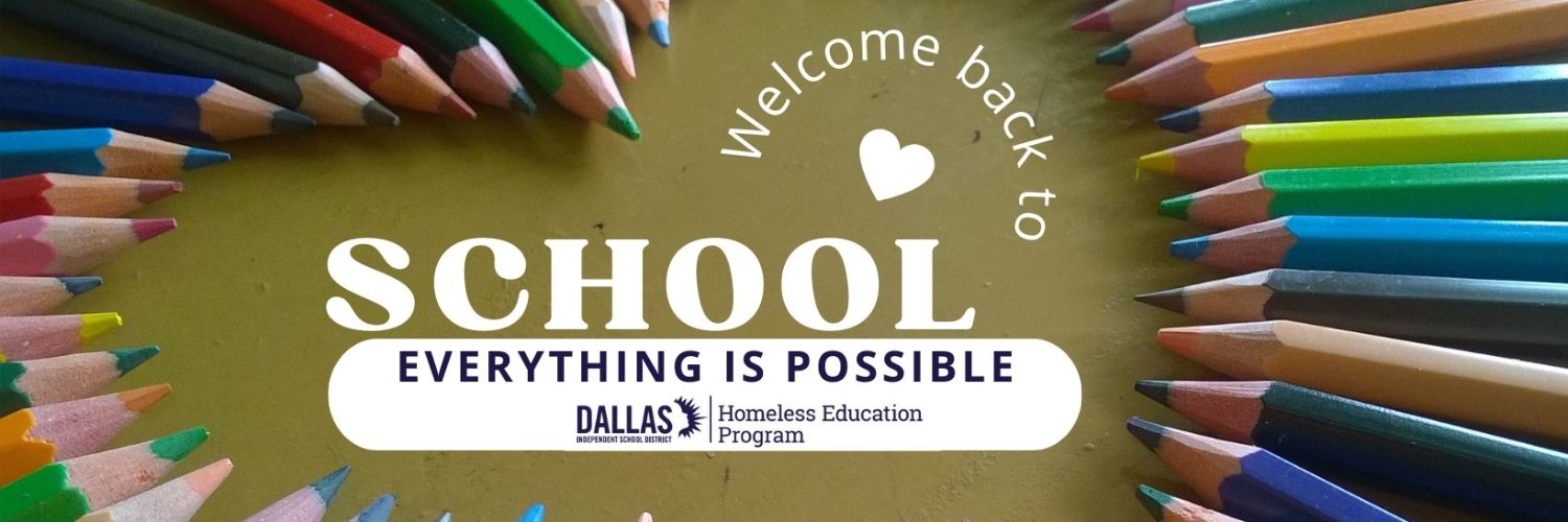 Dallas ISD Homeless Education Program banner