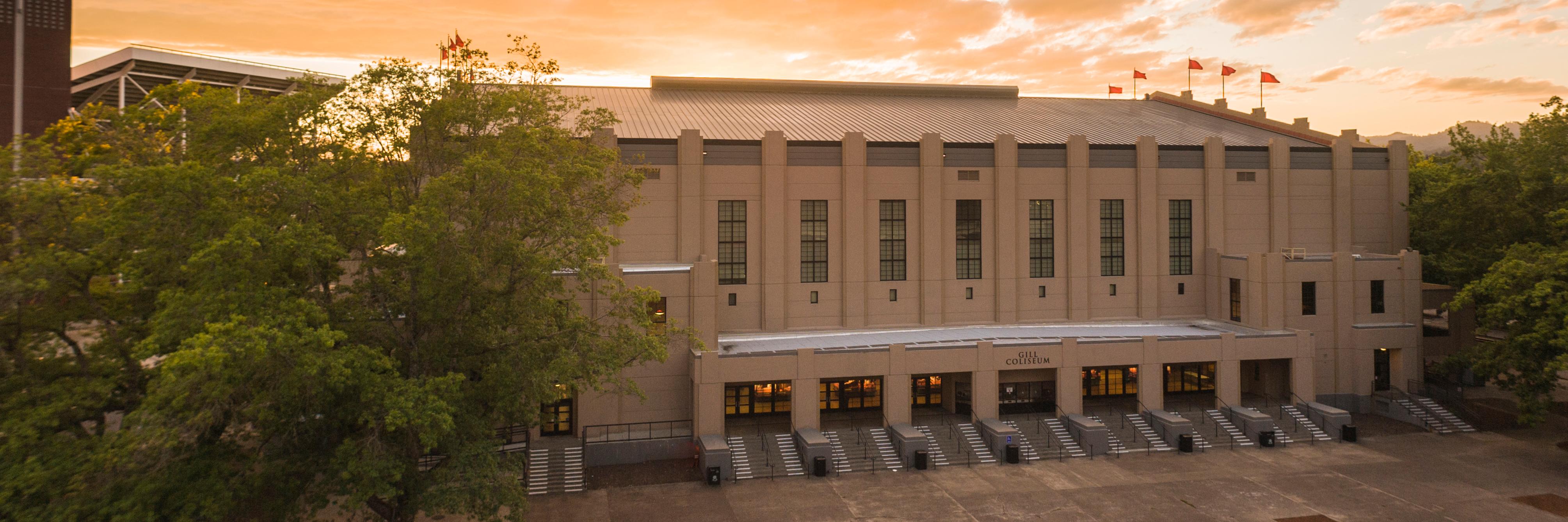 Gill Coliseum banner