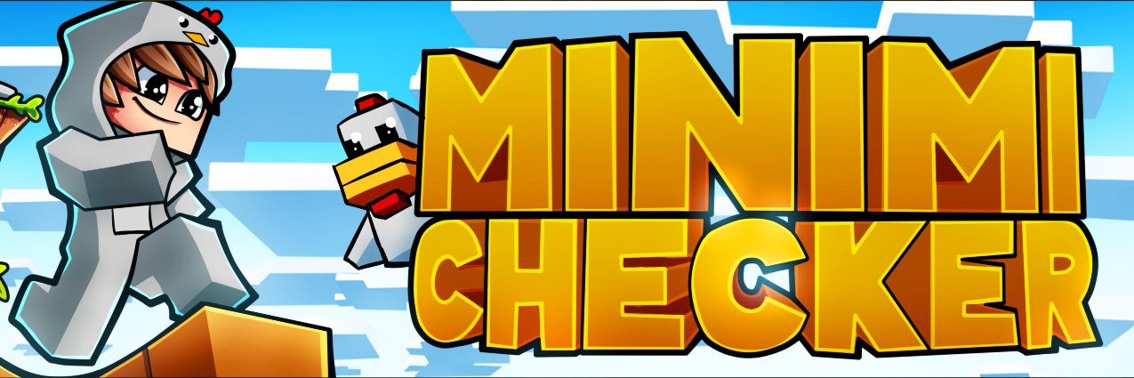 minimichecker banner