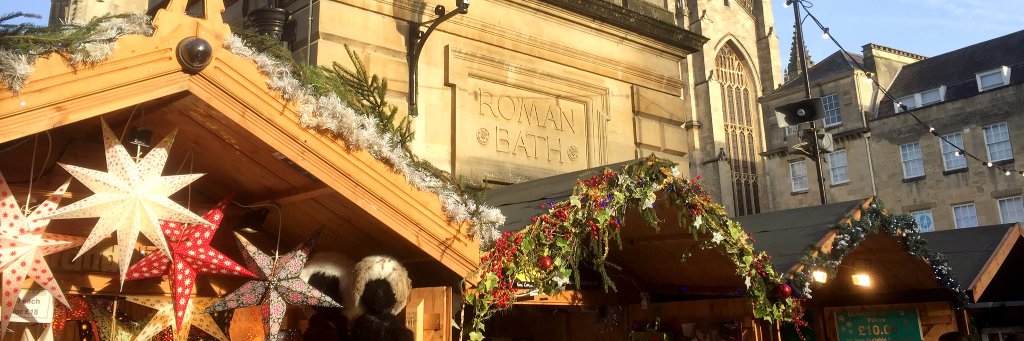 Bath Christmas banner