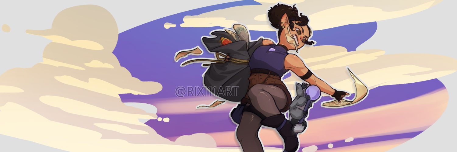 Rixi11art's profile banner image