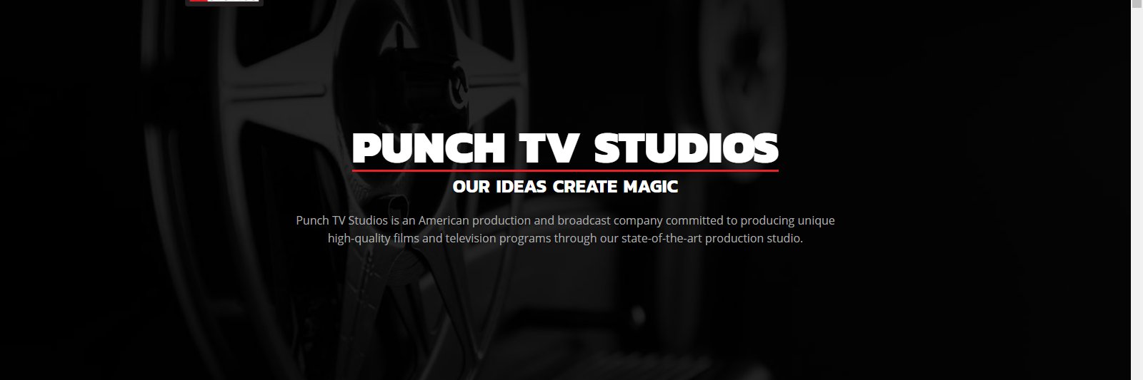 punchtvstudios's profile banner image