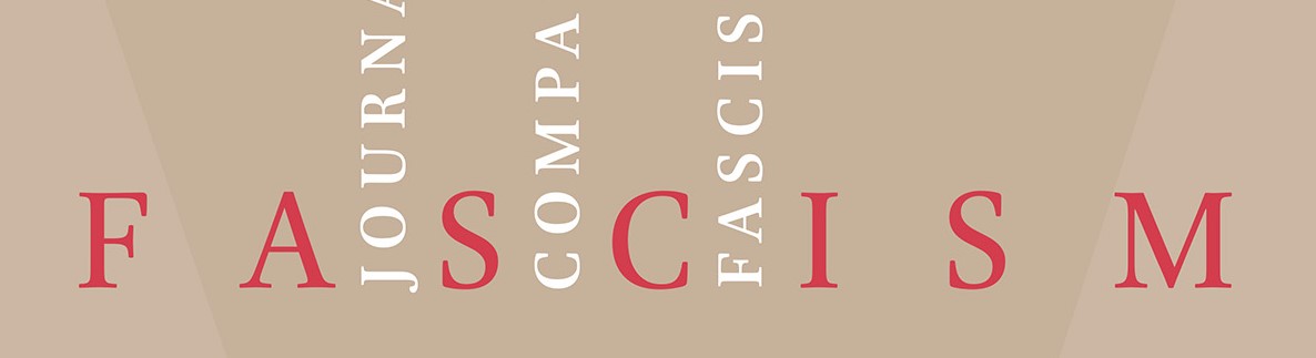 Fascism: Journal of Comparative Fascist Studies banner