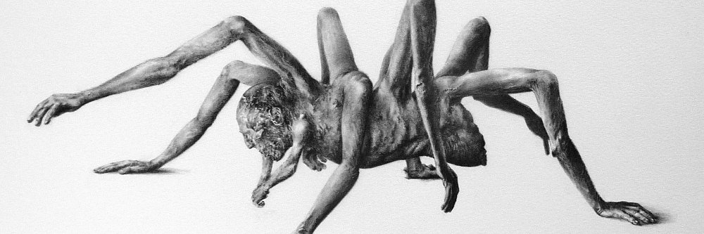 Karen Ruffles | charcoal art banner