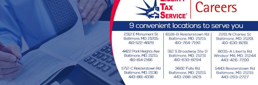 LibertyTaxBalt's profile banner image