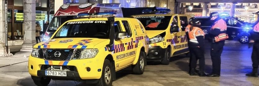 Protección Civil Burgos banner
