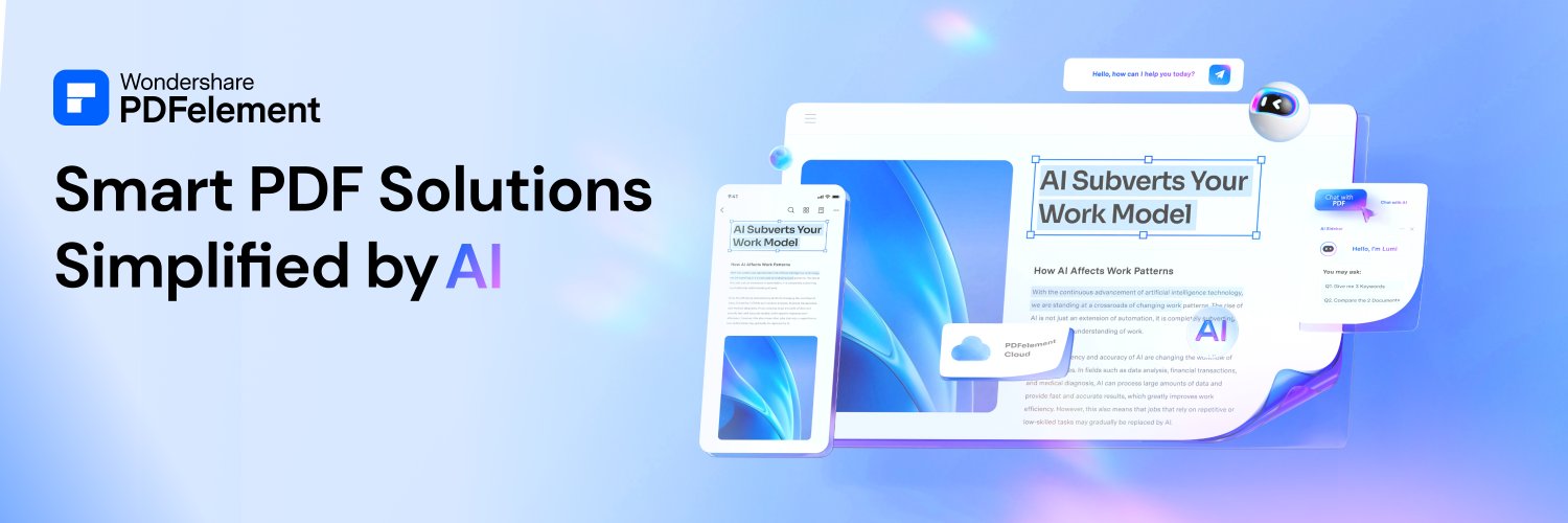 Wondershare PDFelement banner