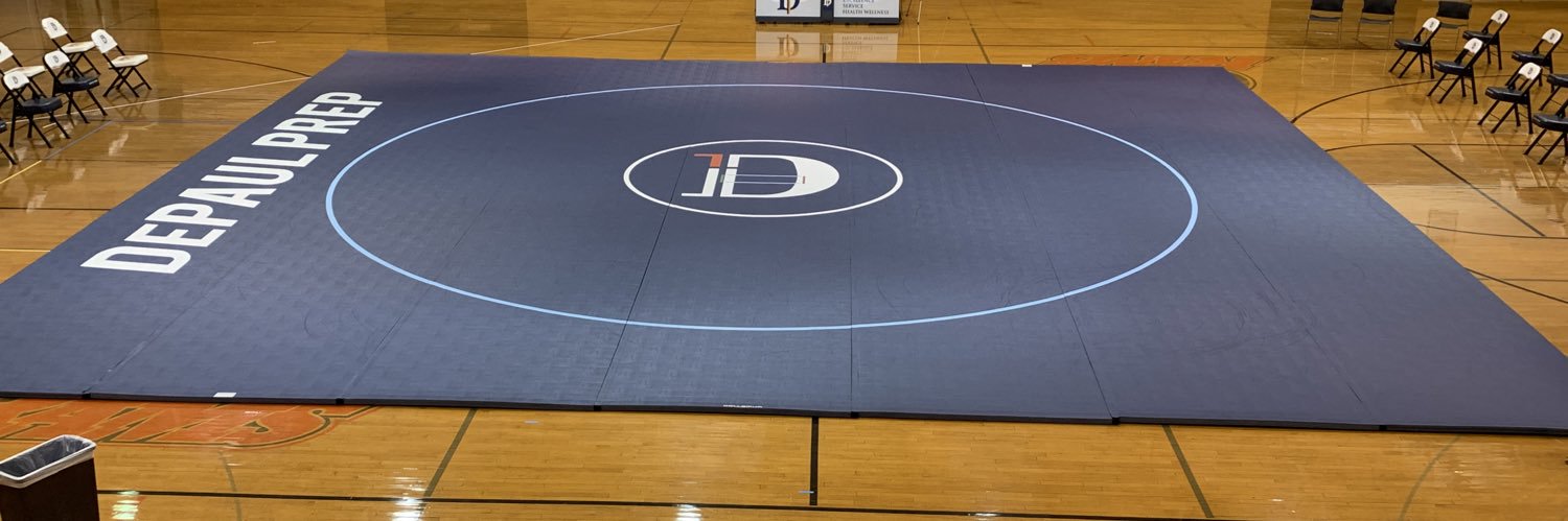 DePaul Prep Wrestling banner