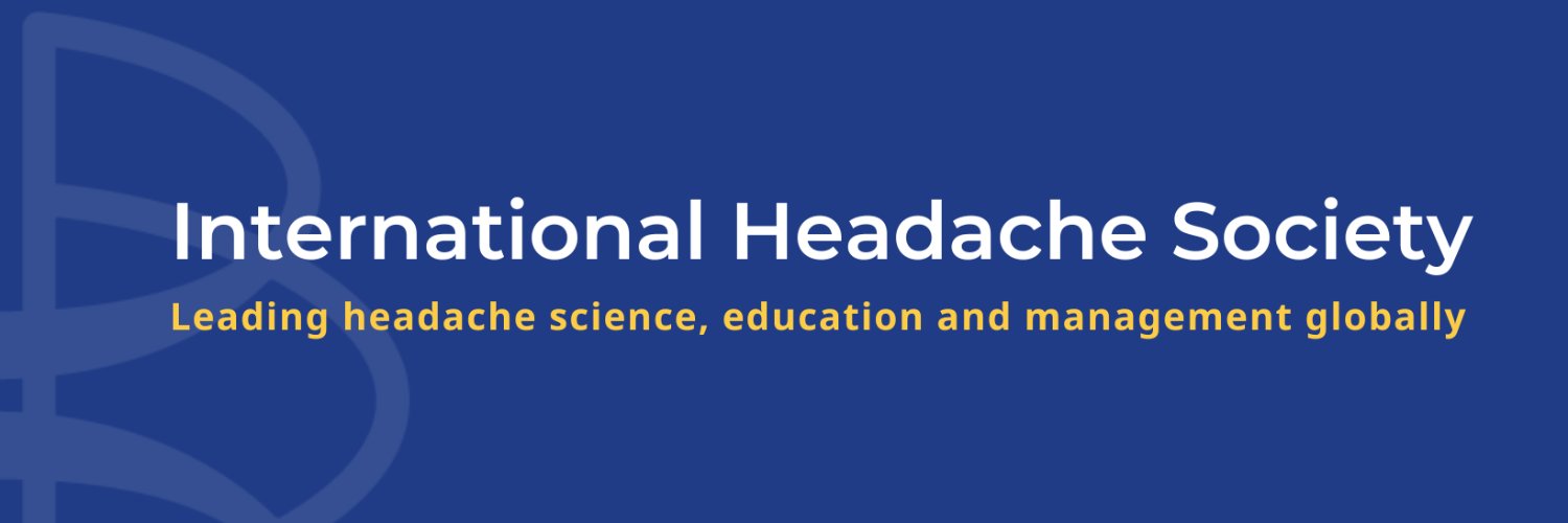 International Headache Society's banner