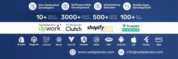 webplanex Profile Banner