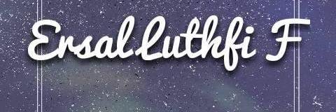 ErsalluthfiF's profile banner image