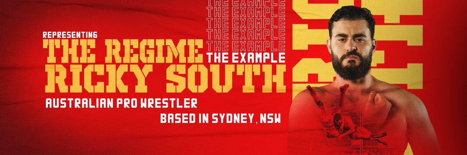‘The Example’ Ricky South banner